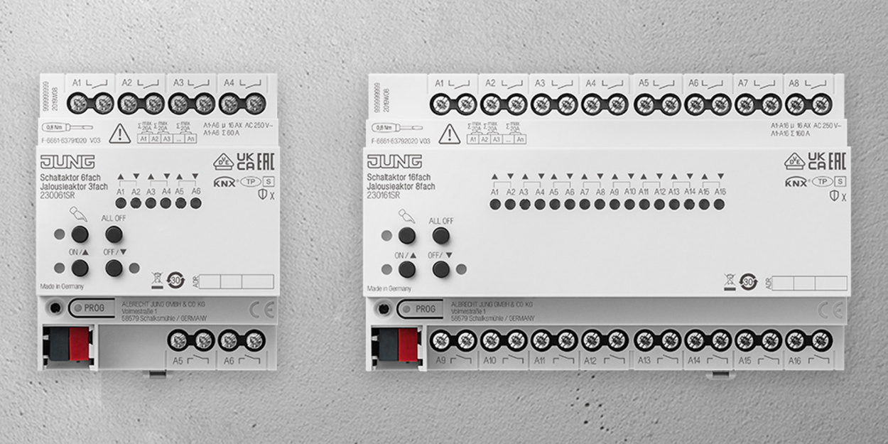 KNX Schalt- und Jalousieaktoren bei J & Z Elektro- und Datentechnik GmbH in Frankfurt / Rödelheim