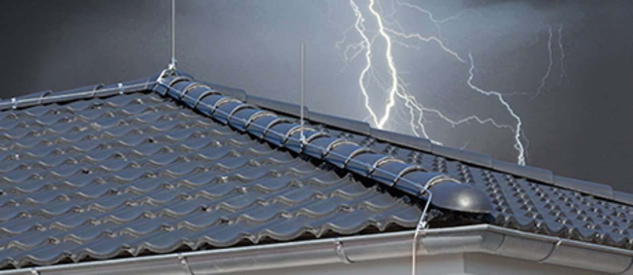 Äußerer Blitzschutz bei J & Z Elektro- und Datentechnik GmbH in Frankfurt / Rödelheim
