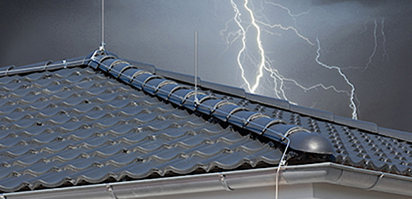 Äußerer Blitzschutz bei J & Z Elektro- und Datentechnik GmbH in Frankfurt / Rödelheim