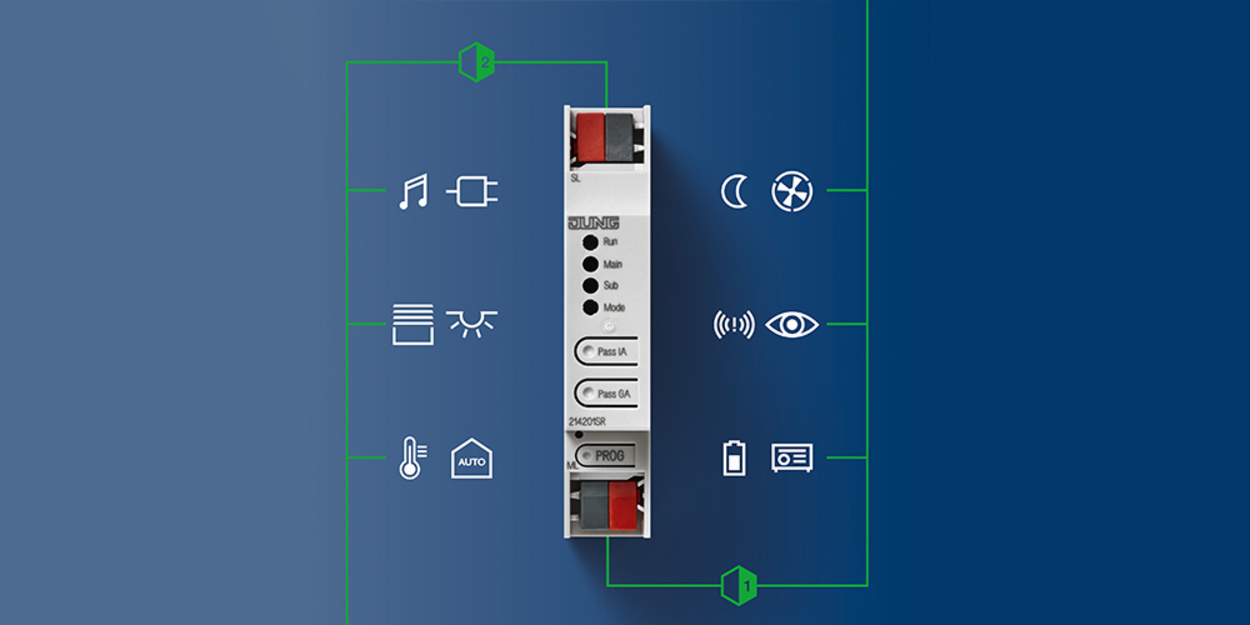 KNX Bereichs- und Linienkoppler bei J & Z Elektro- und Datentechnik GmbH in Frankfurt / Rödelheim